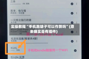 实操教程“手机跑胡子可以作弊吗”(原来确实是有插件)