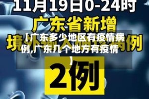 【广东多少地区有疫情病例,广东几个地方有疫情】