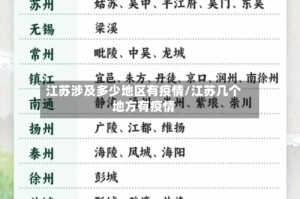 江苏涉及多少地区有疫情/江苏几个地方有疫情