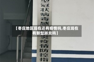 【枣庄地区现在还有疫情吗,枣庄现在有新型肺炎吗】