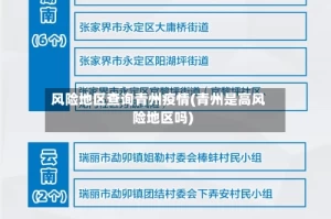 风险地区查询青州疫情(青州是高风险地区吗)