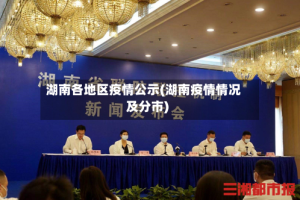 湖南各地区疫情公示(湖南疫情情况及分市)
