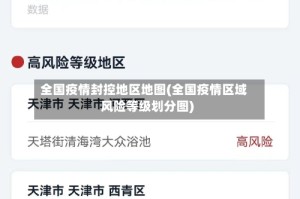 全国疫情封控地区地图(全国疫情区域风险等级划分图)
