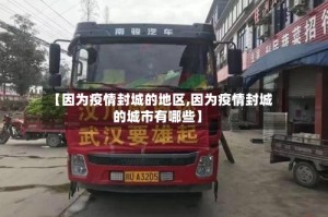 【因为疫情封城的地区,因为疫情封城的城市有哪些】