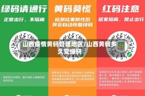 山西疫情黄码管理地区/山西黄码多久变绿码