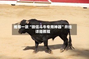 推荐一款“微信斗牛专用神器”开挂详细教程