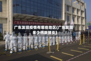 广东发现疫情有哪些地区(广东发现多少例新肺炎)