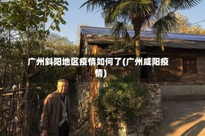 广州斜阳地区疫情如何了(广州咸阳疫情)