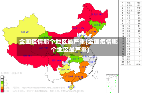 全国疫情那个地区最严重(全国疫情哪个地区最严重)-第1张图片