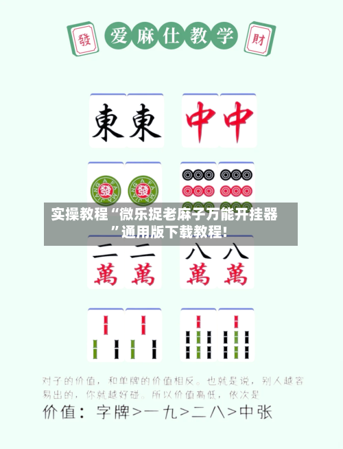 实操教程“微乐捉老麻子万能开挂器”通用版下载教程!-第1张图片