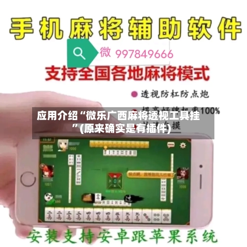 应用介绍“微乐广西麻将透视工具挂	”(原来确实是有插件)-第2张图片