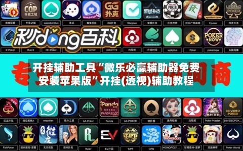 开挂辅助工具“微乐必赢辅助器免费安装苹果版	”开挂(透视)辅助教程-第2张图片