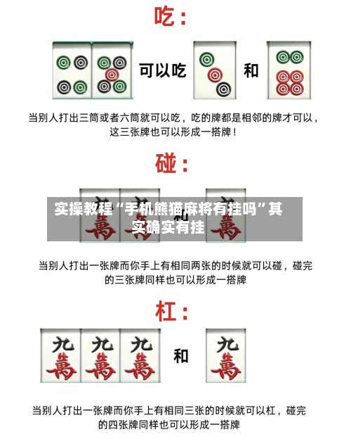 实操教程“手机熊猫麻将有挂吗”其实确实有挂-第1张图片