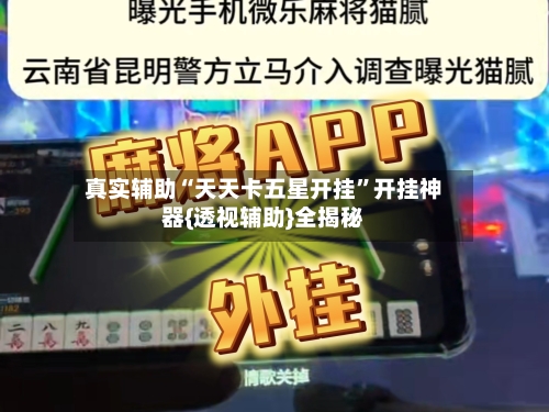 真实辅助“天天卡五星开挂”开挂神器{透视辅助}全揭秘-第2张图片