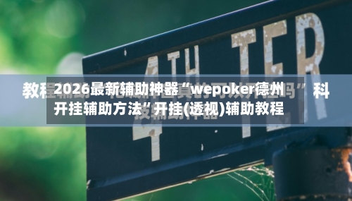 2026最新辅助神器“wepoker德州开挂辅助方法”开挂(透视)辅助教程-第2张图片