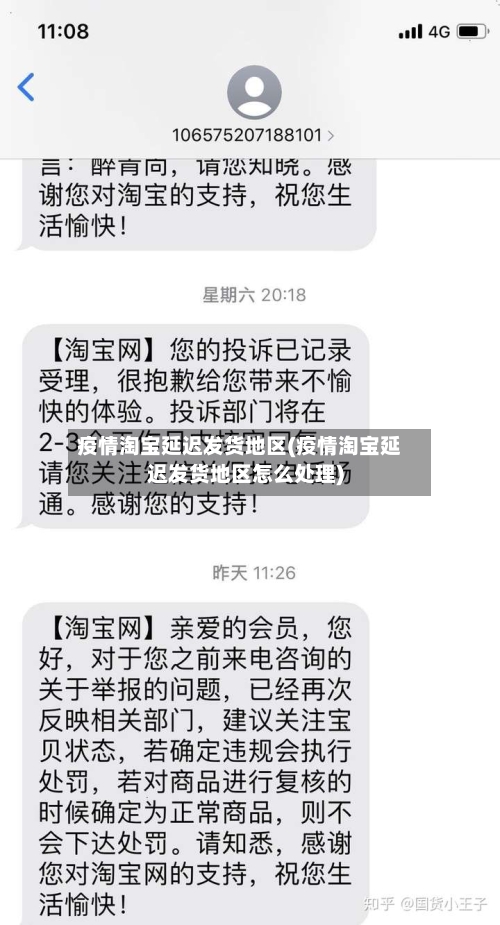 疫情淘宝延迟发货地区(疫情淘宝延迟发货地区怎么处理)-第2张图片