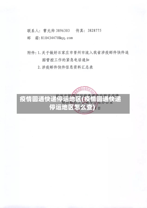 疫情圆通快递停运地区(疫情圆通快递停运地区怎么查)-第2张图片