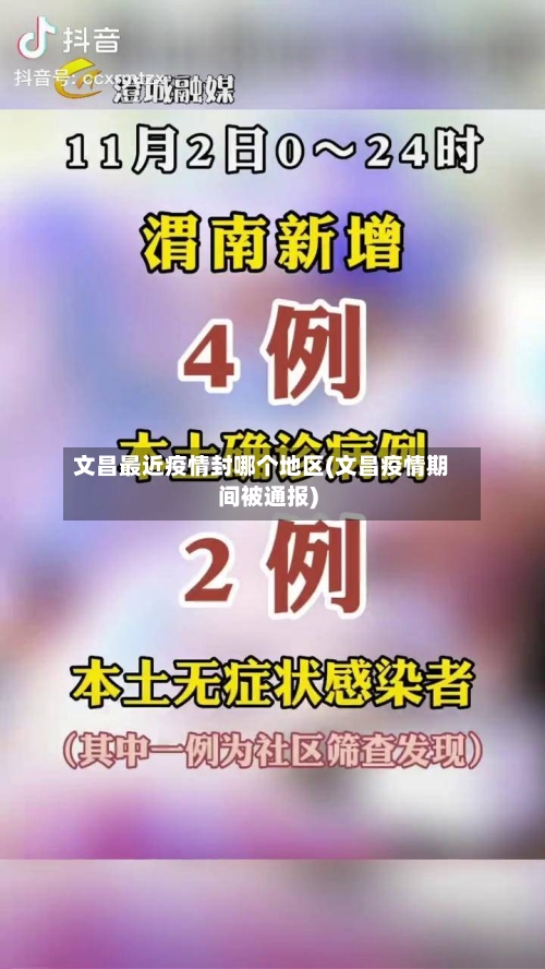 文昌最近疫情封哪个地区(文昌疫情期间被通报)-第1张图片