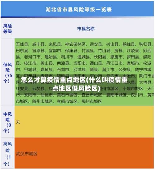 怎么才算疫情重点地区(什么叫疫情重点地区低风险区)-第2张图片