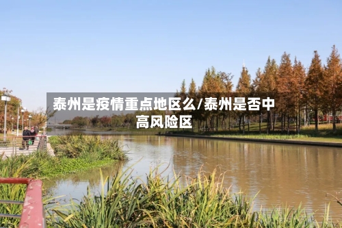 泰州是疫情重点地区么/泰州是否中高风险区-第1张图片